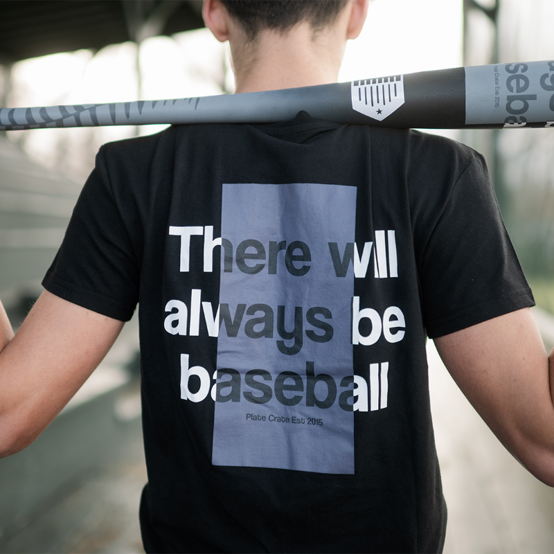 Always Baseball Crate Tee Plate Crate