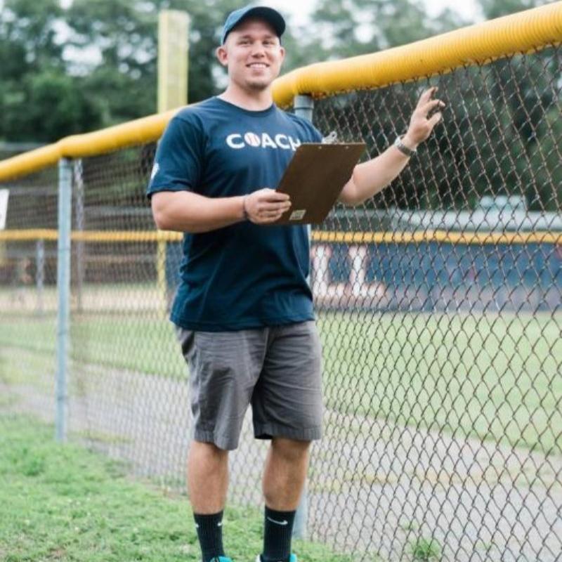 Baseball Coach T-shirt Plate Crate
