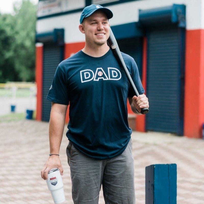 Baseball Dad T-shirt Plate Crate
