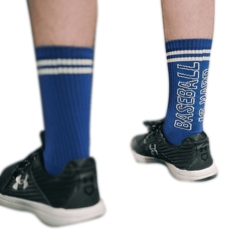 Baseball is Hard socks Bandit Sports Plate Crate 
