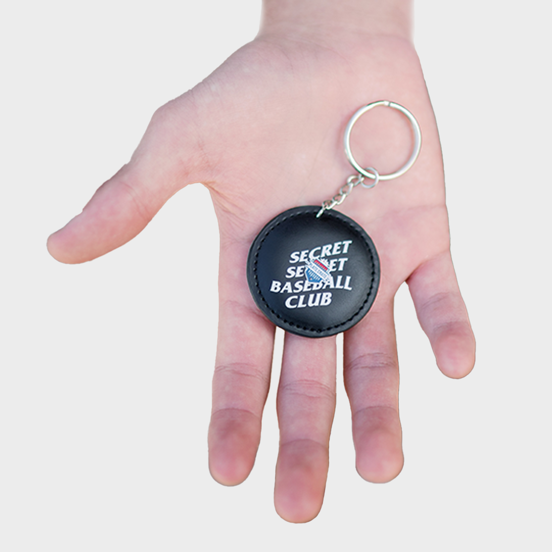 baseball keychain, secret secret baseball club