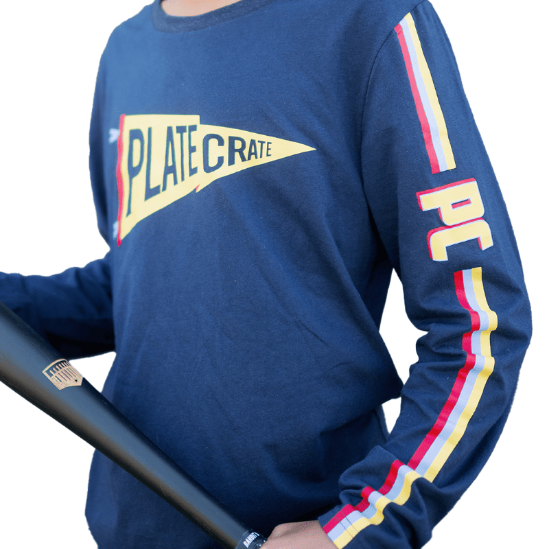 Pennant Long Sleeve Tee Plate Crate